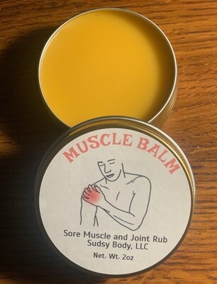 Sudsy&#39;s Muscle Balm