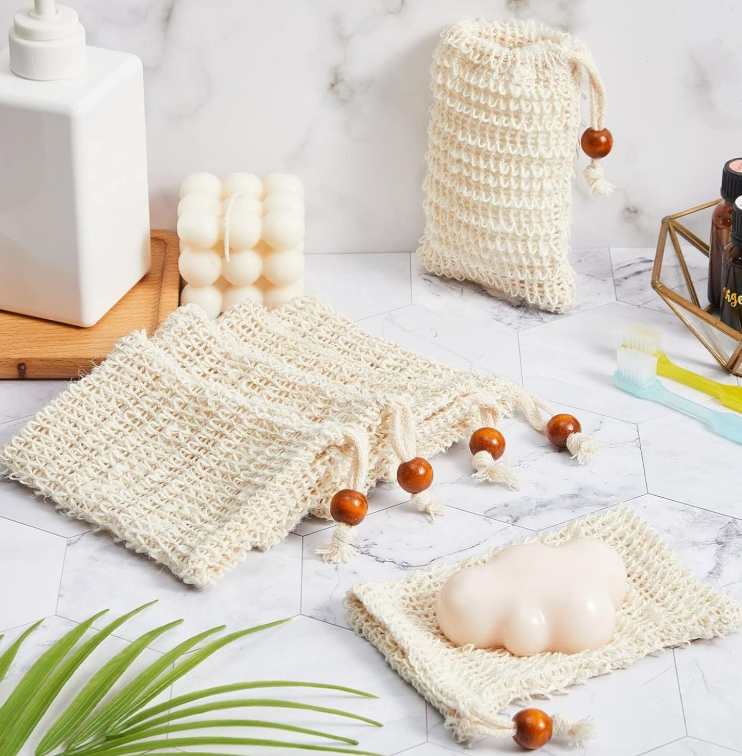 Soap Exfoliating bag