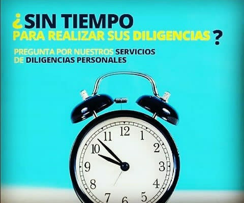 Sin tiempo para realizar sus diligencias