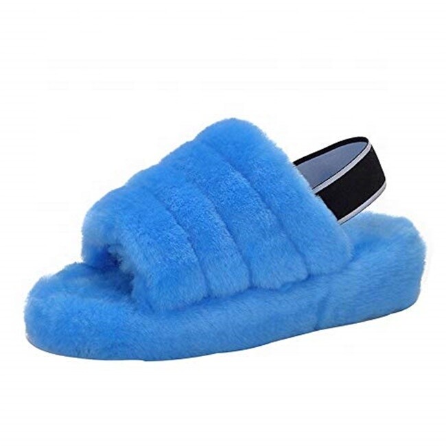furry slippers