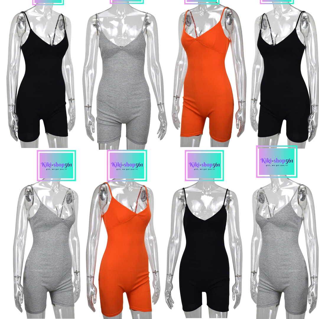 Sleeveless V-neck Jumpsuit