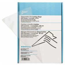Ateco 12&quot; Disposable Decorating Bags 200 Ct