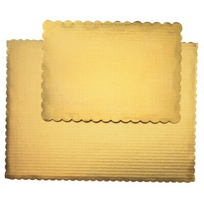 1\2 Sheet Gold Cake Board