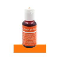 .75 OZ Neon Orange Liqua-Gel Food Coloring