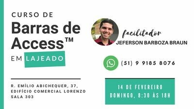 Curso de Barras de Access em Lajeado