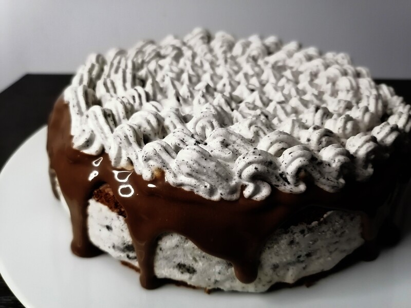 Dulce frío de oreo