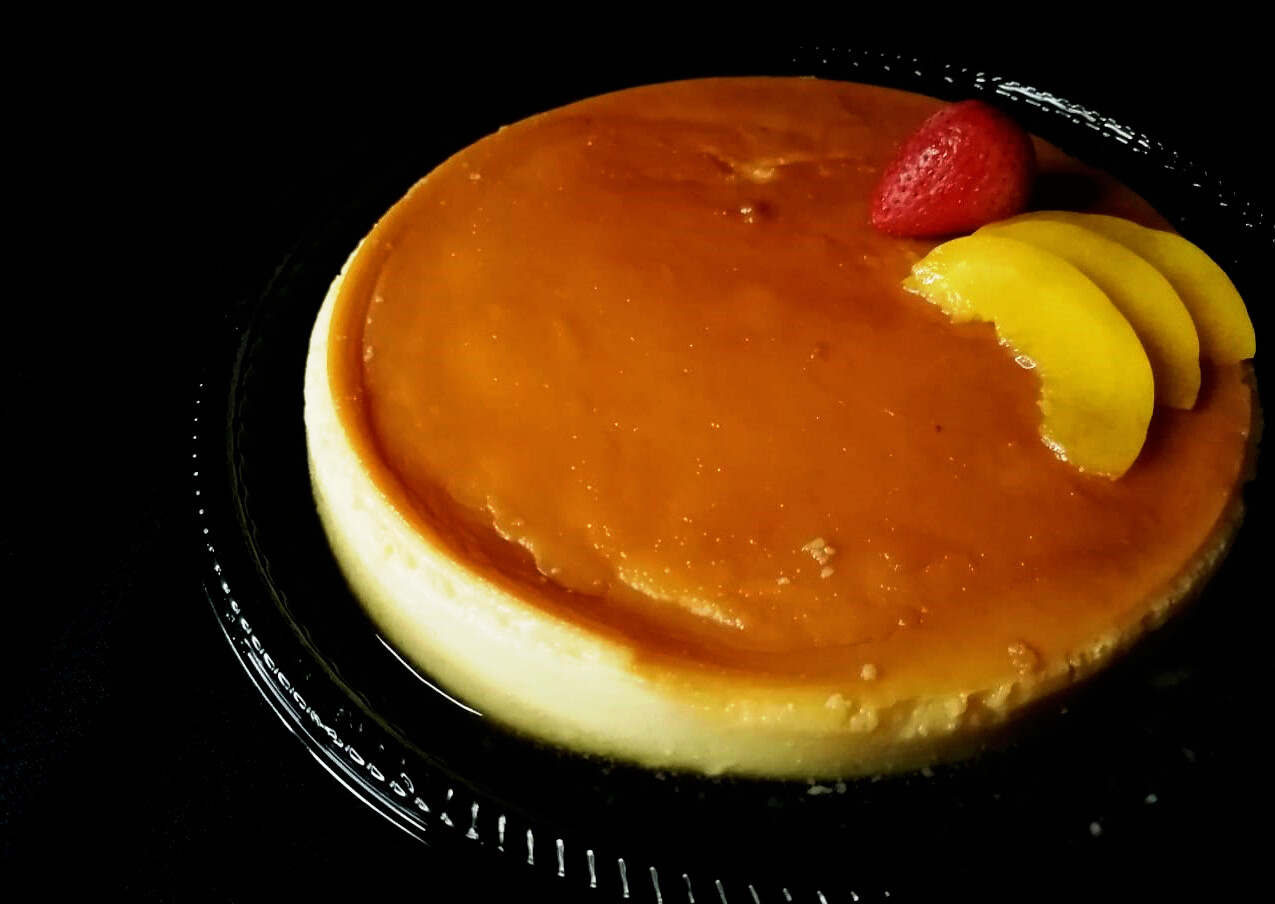 Flan de queso