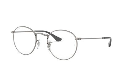 Ray Ban RX3447V Round Metal Gunmetal Glasses Ray Ban RX3447V Round Metal Gunmetal Glasses