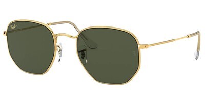 Ray Ban RB3548 Hexagonal Legend Gold Sunglasses