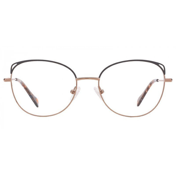 URBAN 16 Bronze And Grey Detail Rimmed Glasses