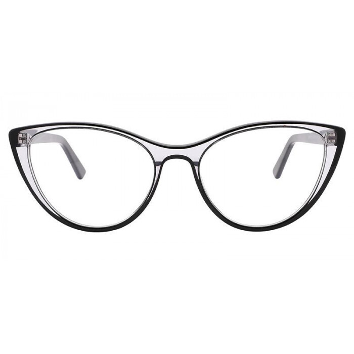 URBAN 47 Clear and Black Glasses
