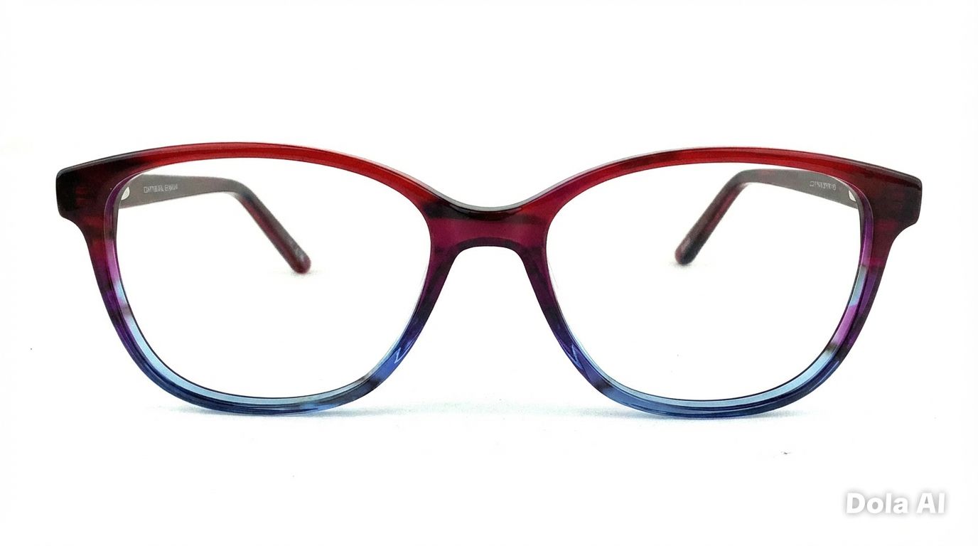 Zenith 95 Claret/Blue Gradient Glasses