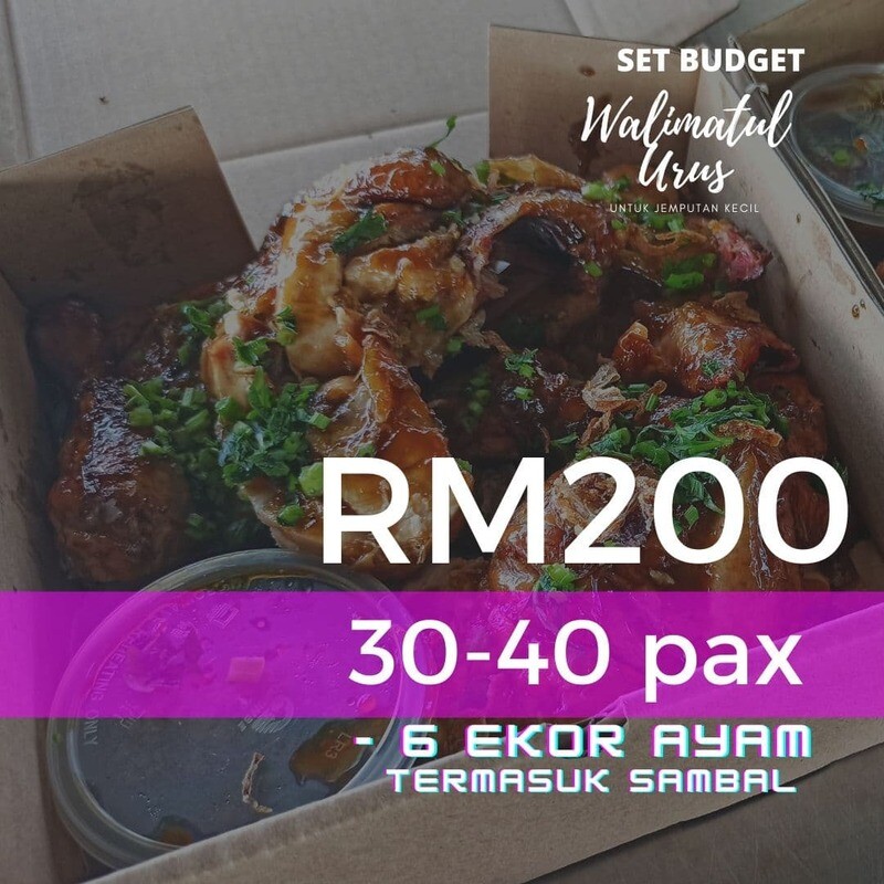 SET WALIMATULURUS *BUDGET