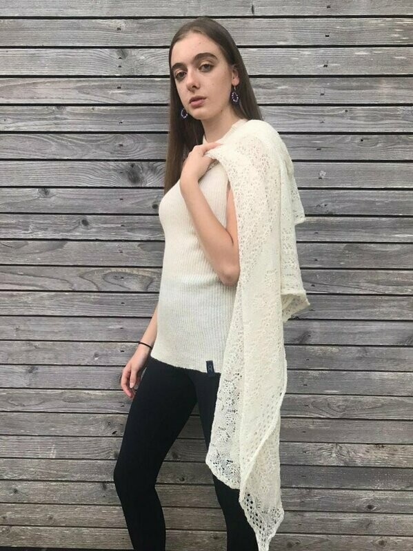 EXMOOR HEIRLOOM  ALPACA SHAWL