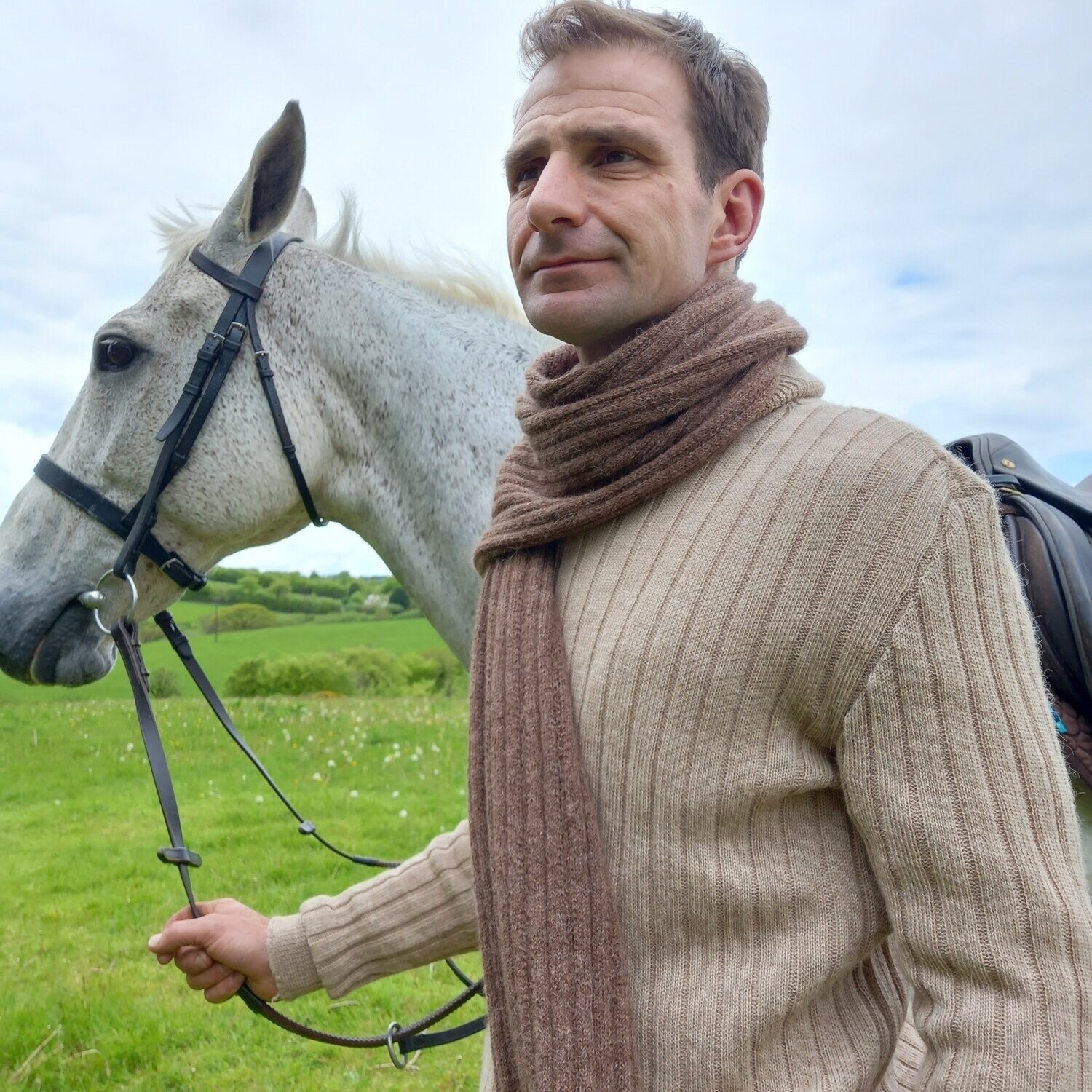 EKOALPAKA RIB SCARF