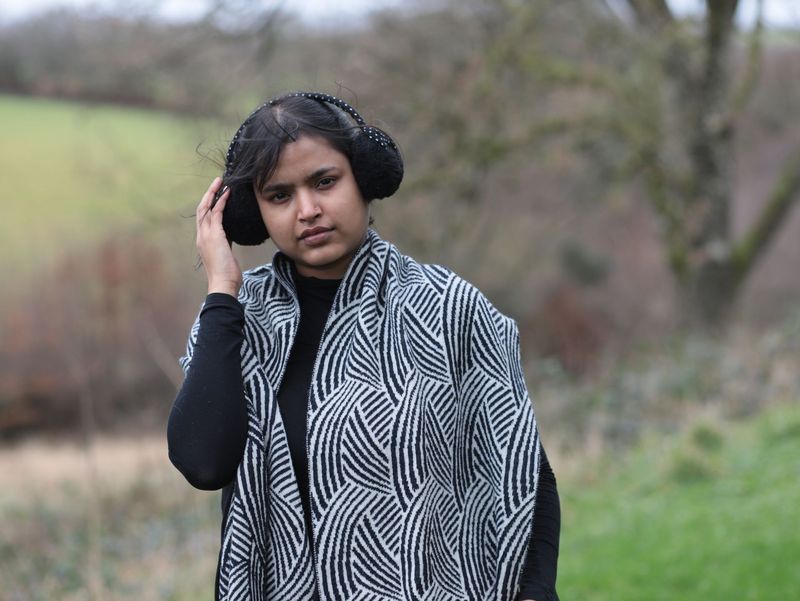EKOALPAKA WAVE SHAWL