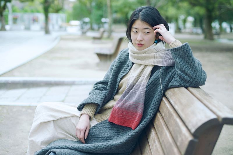 ALPACA SHADOW SCARF