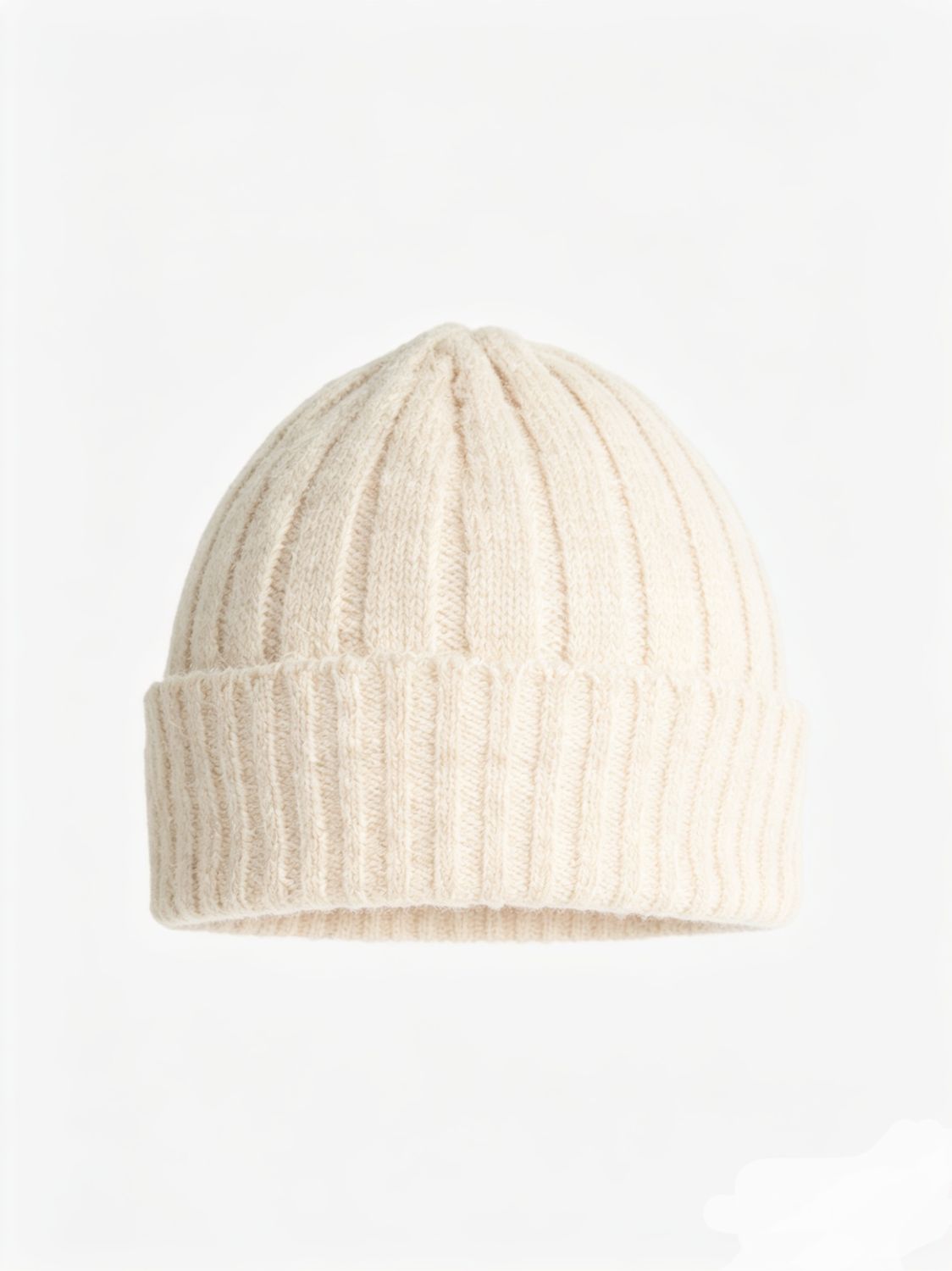 RIB KNIT ALPACA HAT