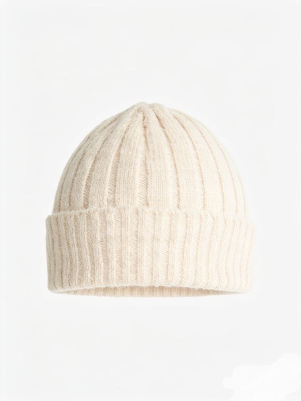 RIB KNIT ALPACA HAT