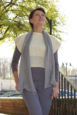 ALPACA SILK SUMMER SCARF