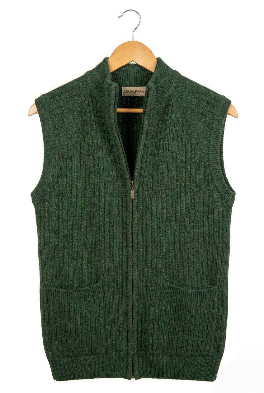 ALPACA ZIPPER VEST