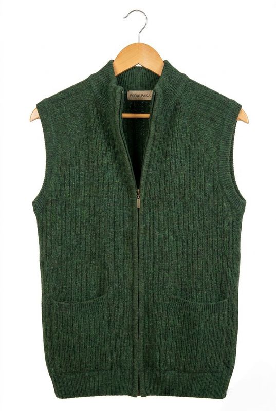 ALPACA ZIPPER VEST