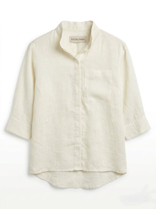 ALPACA LINEN LADIES SHIRT
