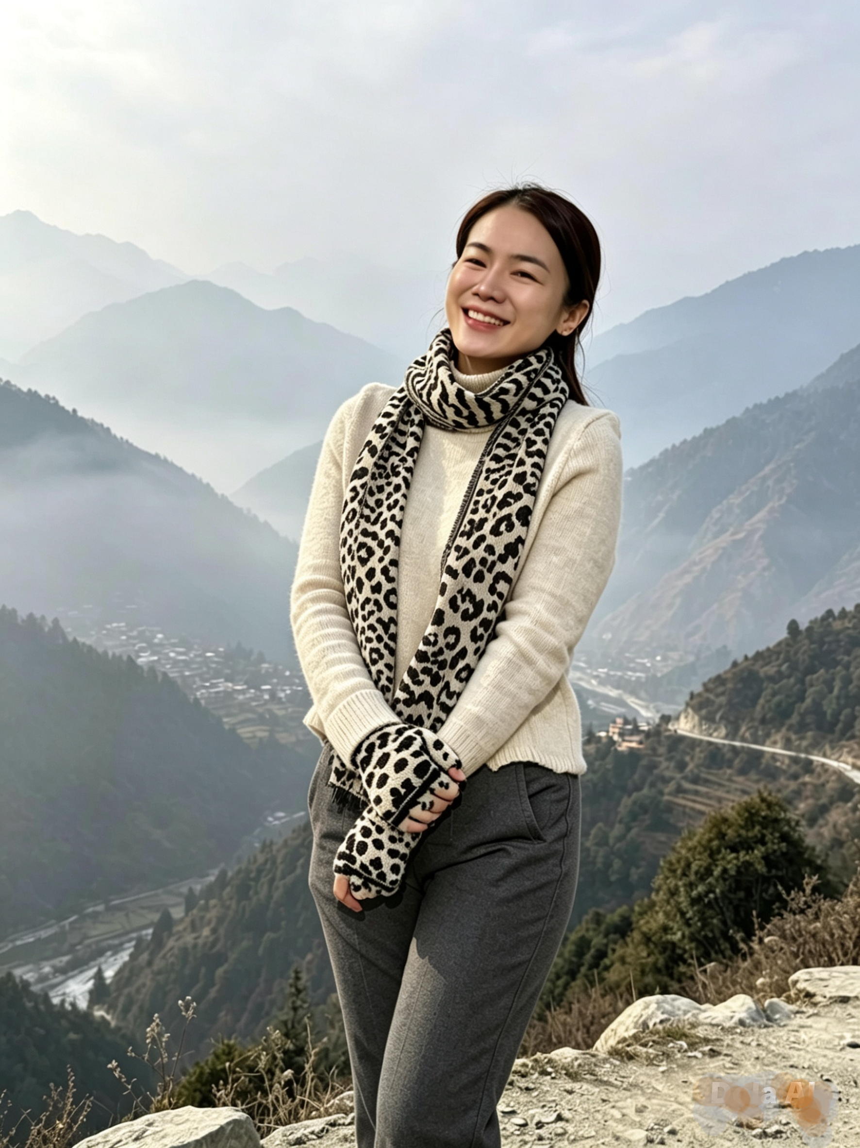 HIMALAYAN ALPACA SCARF