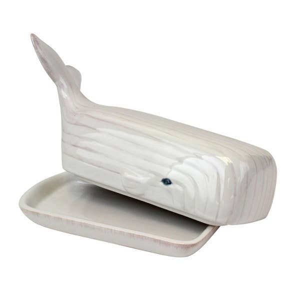 Whale Butter Dish Home Coastal Home Store