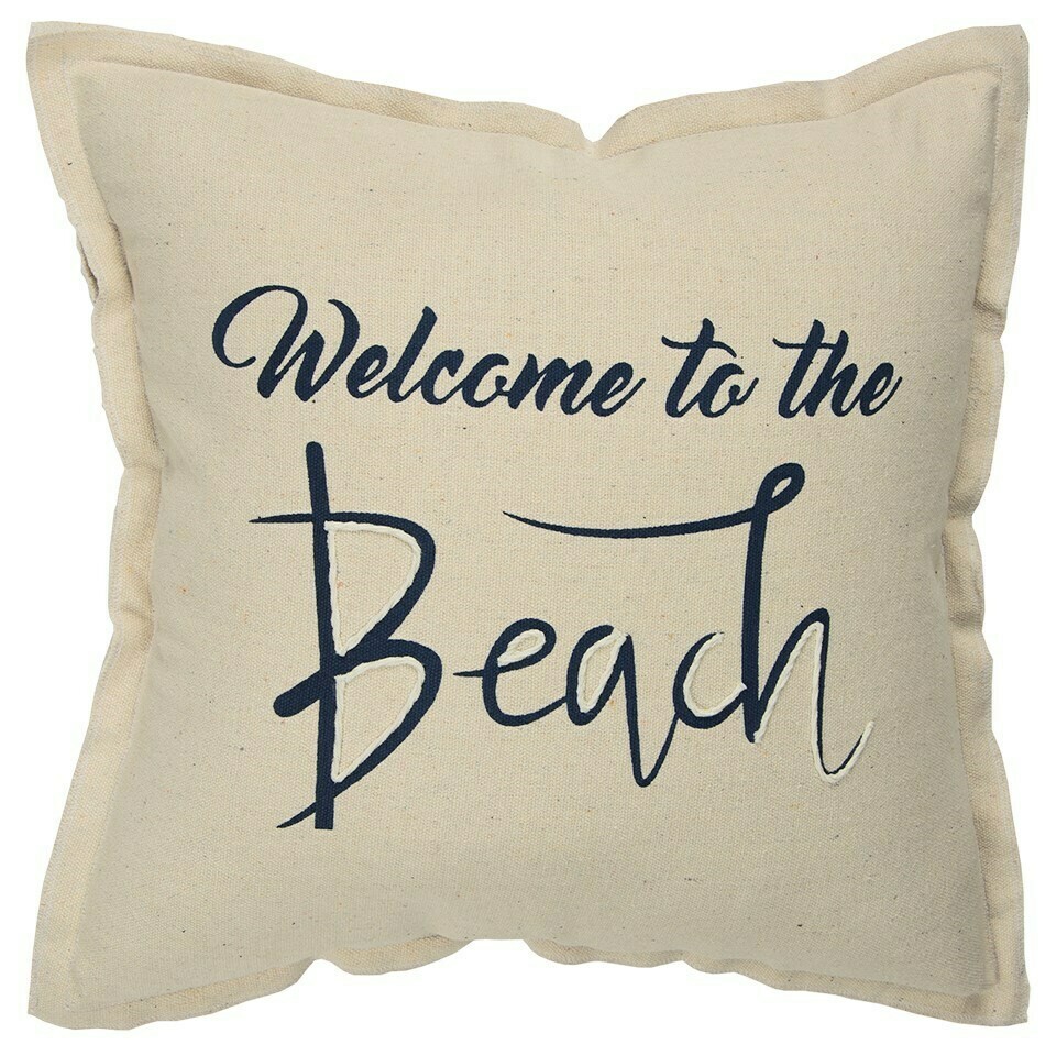 Welcome to the Beach Pillow Welcome to the Beach Pillow