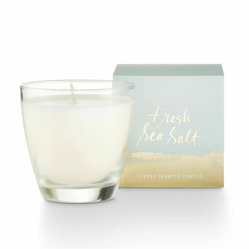 Fresh Sea Salt Demi Boxed Glass Candle Fresh Sea Salt Demi Boxed Glass Candle