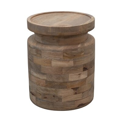 Mango Wood Stool/Accent Table