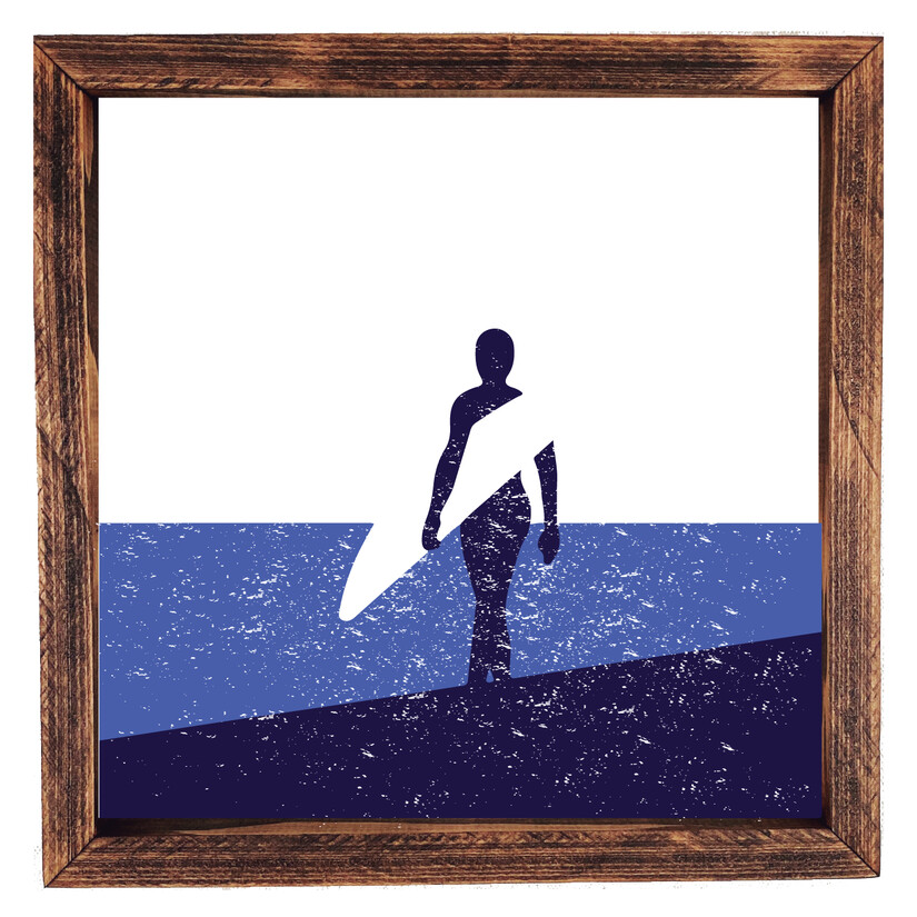 Surf Walk- Navy/Denim