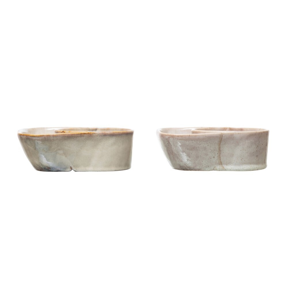 Stoneware Cracker Bowls