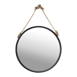 Mtl Round Hanging Mirror