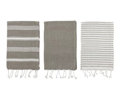 Striped Tea Towel - S/3