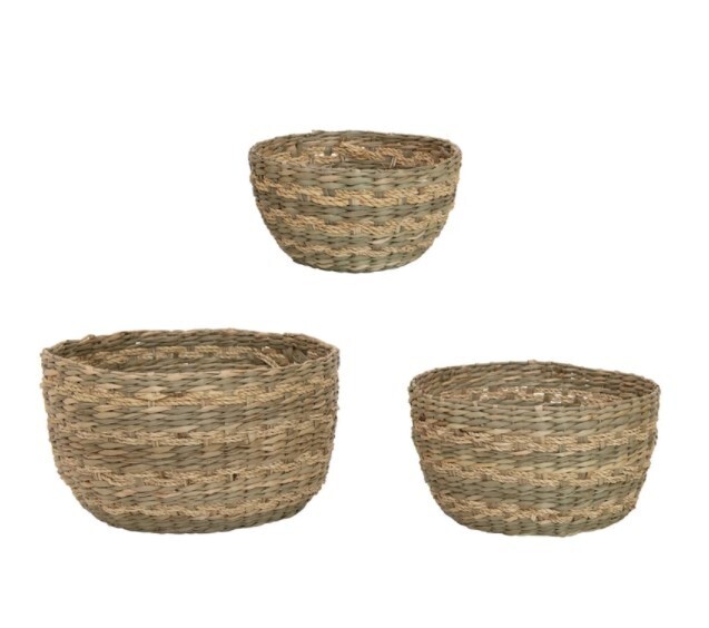 Seagrass Grey Baskets