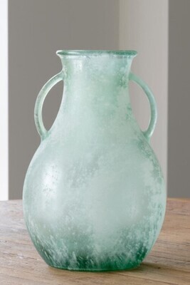 Glass Seafoam Vase