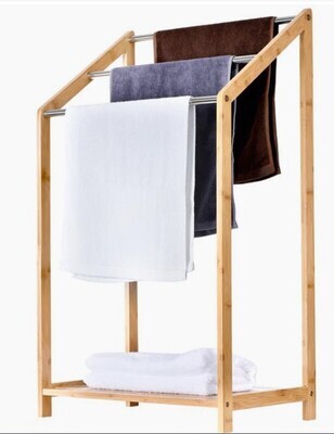 Bamboo Towel Rack