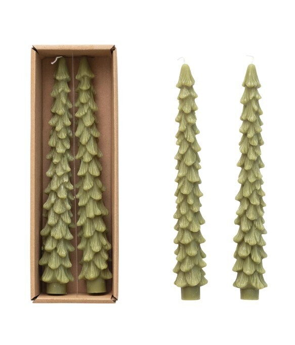Unscented tree shape tapers