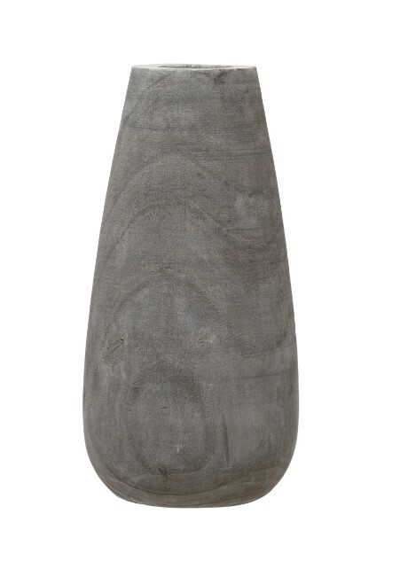 Paulownia Vase w Grey Wash