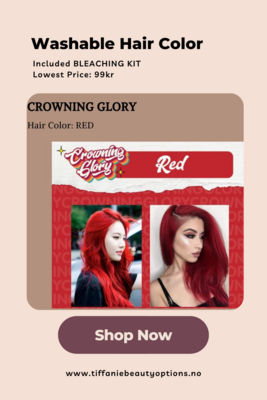 RED HAIR COLOR CONDITIONER 3pcs