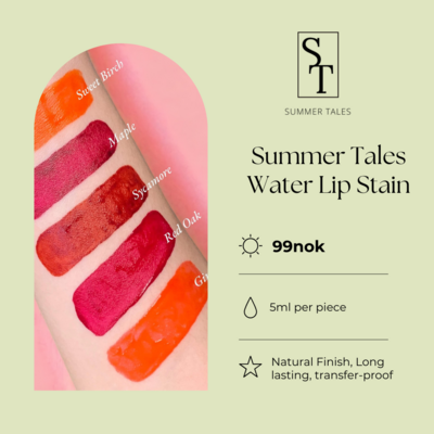 SUMMER TALES | Water Lip Stain 5ml