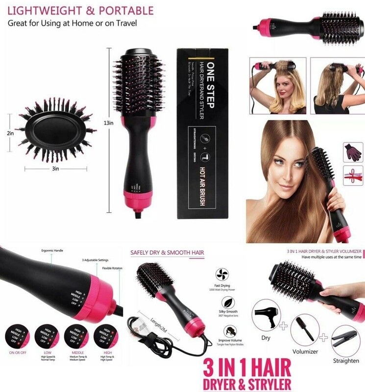 3in1 Hair Dryer &amp; Styler