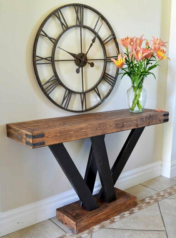 Consola de madera 011