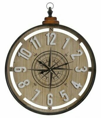 Reloj de madera 004