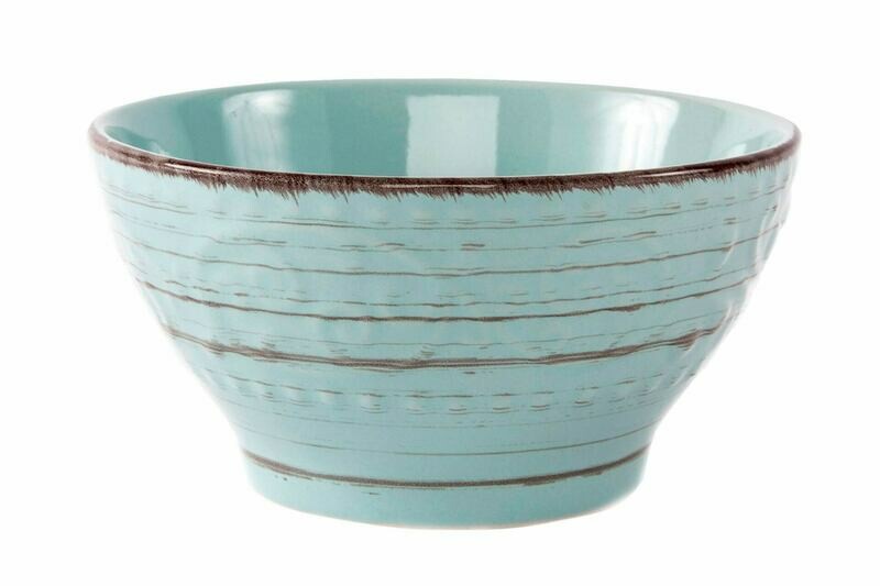 Bol de ceramica azul