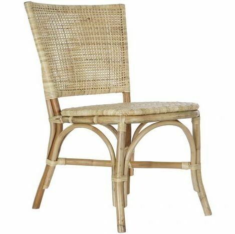 Silla de Ratán y Bambú 030