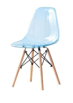 Silla PVC transparente 041