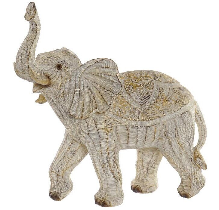 Elefante de resina decapado